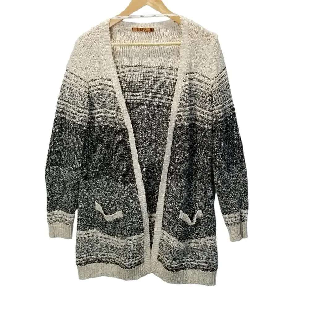 Belldini Womens Size XL Cardigan Sweater Open Front with Pockets - Picture 6 of 6